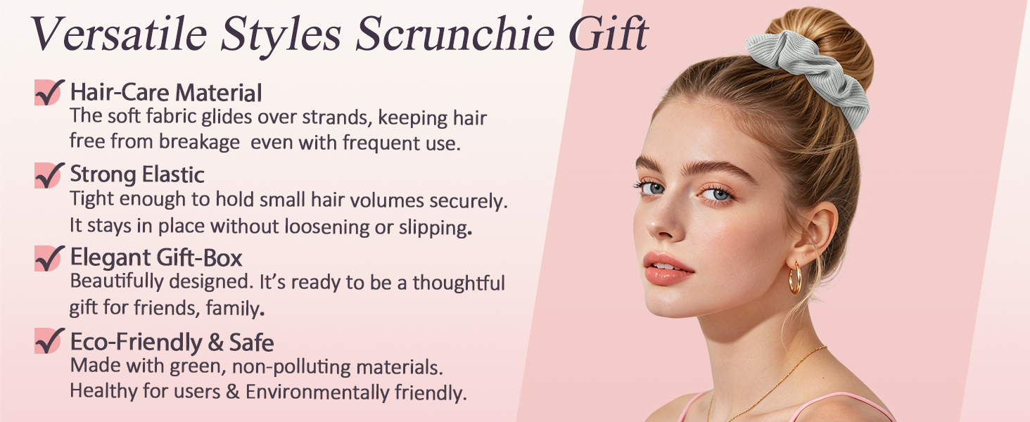 hair scrunchies