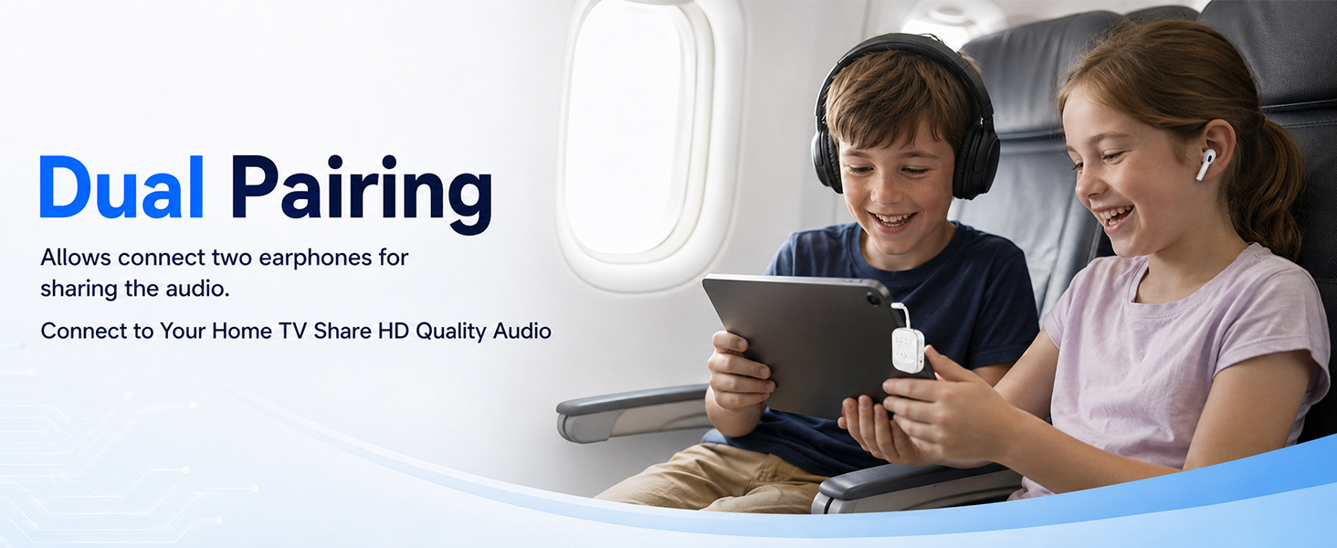 Airplane Bluetooth Transmitter Receiver