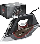 Bartnelli Pro Luxury Steam Iron for Clothes | New Powerful Steam Technology | Non-Stick Ceramic S...