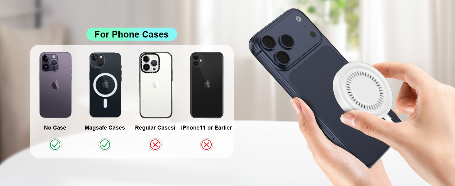 magnetic charger for iphone 16