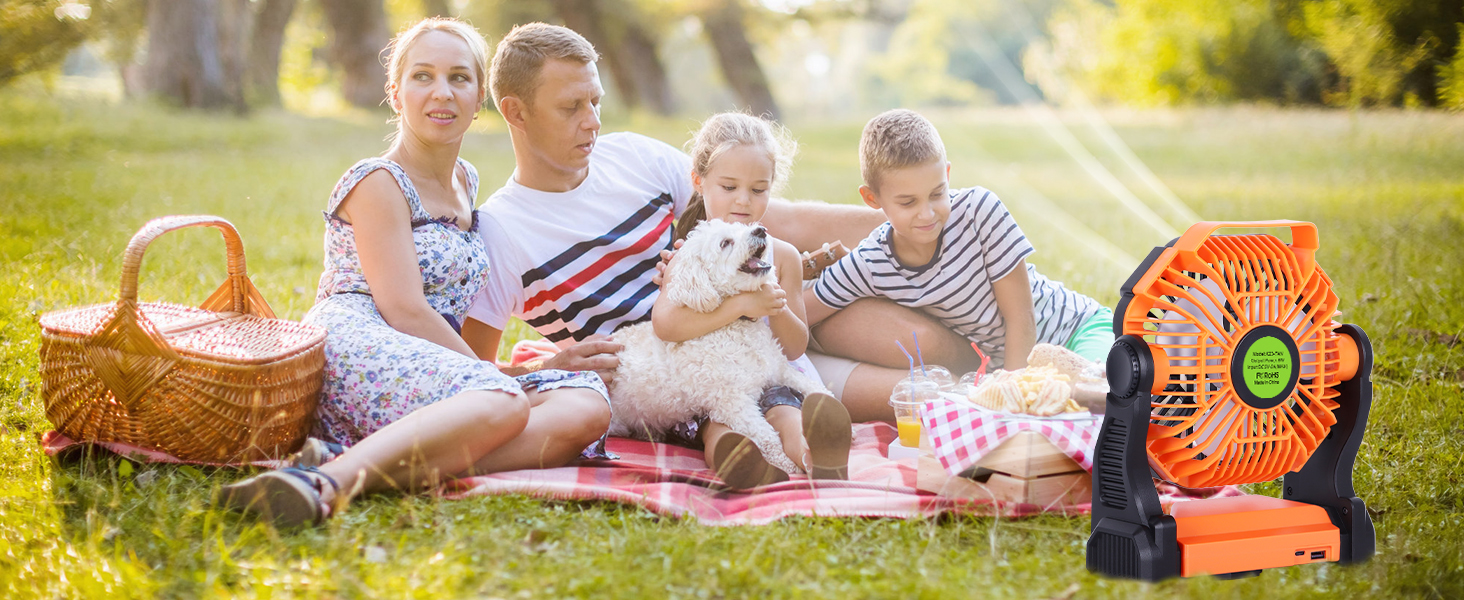 camping fan outdoor portable fan