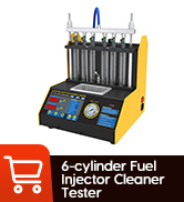 6-cylinder Fuel Injector Cleaner Tester
