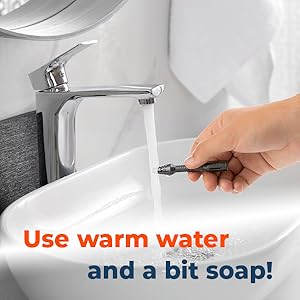 Water and a bit Soap