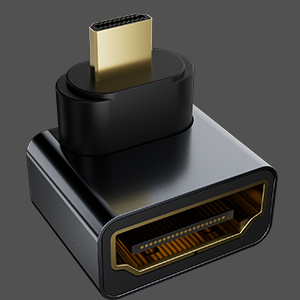 90 &amp;amp; 270 Degree HDMI Right Angle Adapter