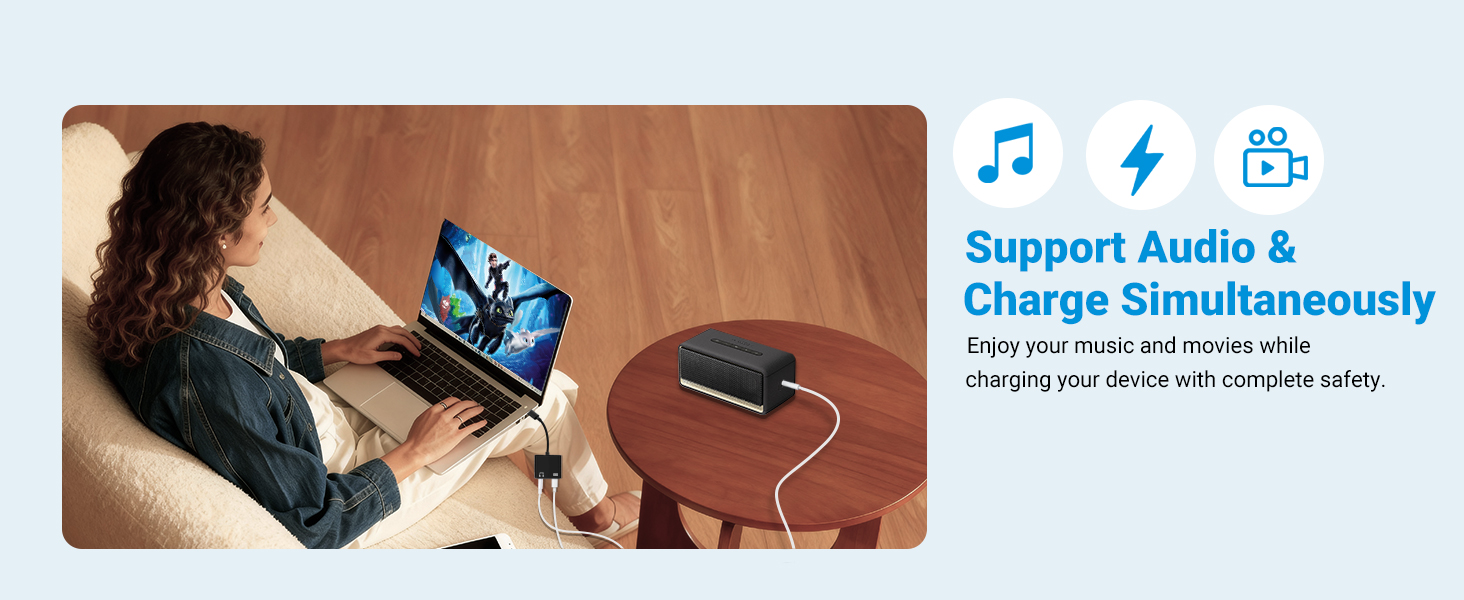 aux to usb c adapter