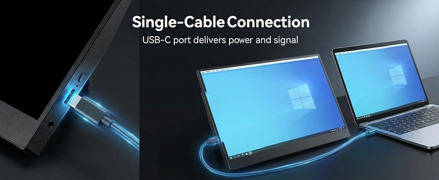 single cable connection