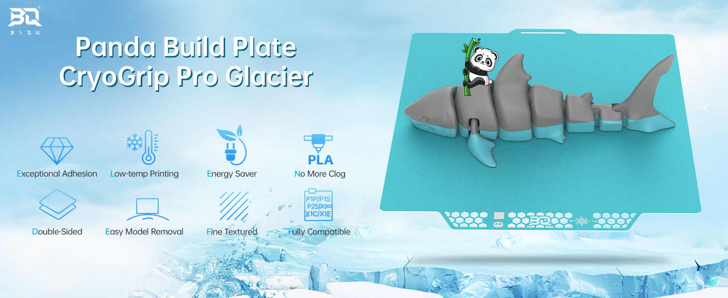 Glacier For P1S/P1P/X1C/X1E/A1