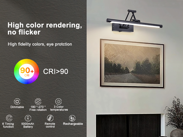 PICTURE LIGHT WITH TIMER