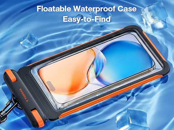 waterproof phone pouch with lanyard 