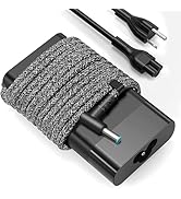 New Slim 65W Laptop Charger 19.5V 3.33A AC Adapter for HP Envy x360,Spectre x360,EliteBook Pavili...