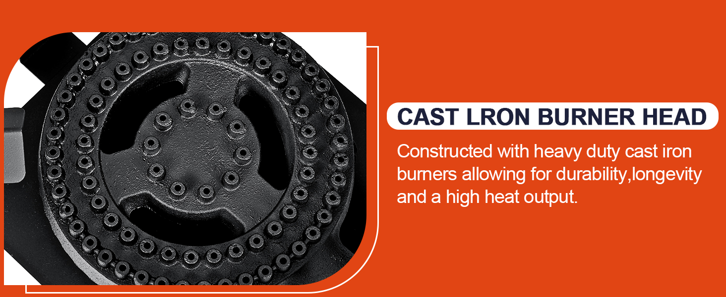 single propane burner