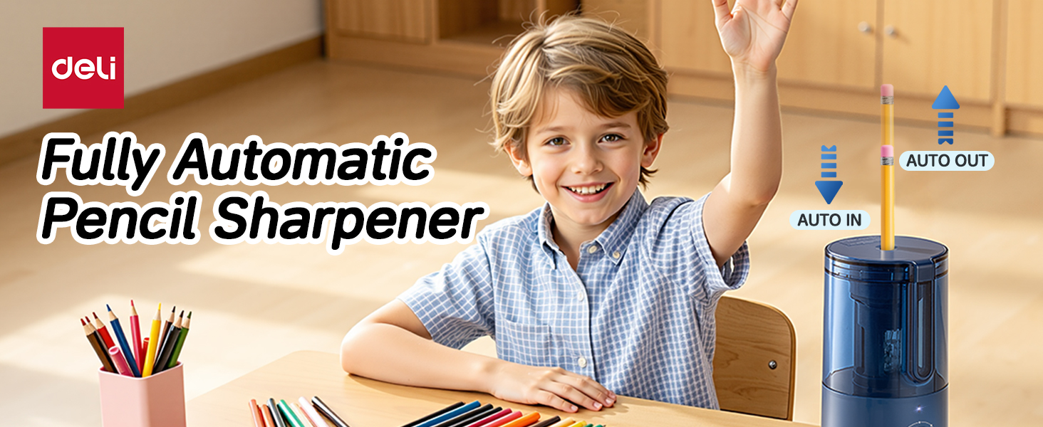 Deli Electric Pencil Sharpener