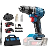 Dong Cheng 20V Brushless Heavy-duty Impact Drill, 531in-lbs, 1/2