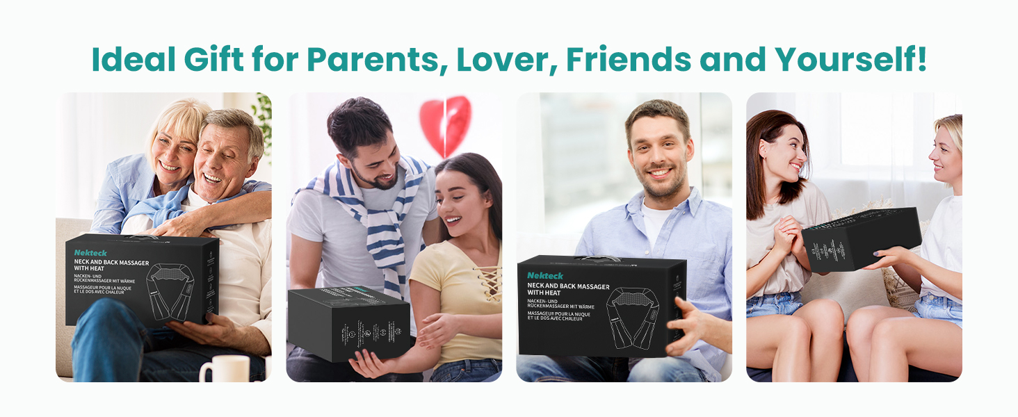 nekteck massager gifts for men women him her dad mom friend