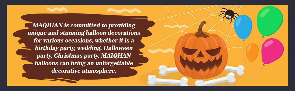 halloween balloons
