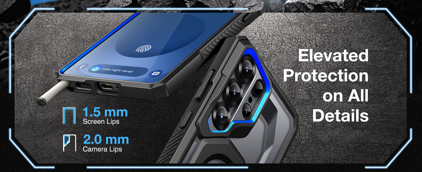 samsung galaxy s25 ultra case with screen protection