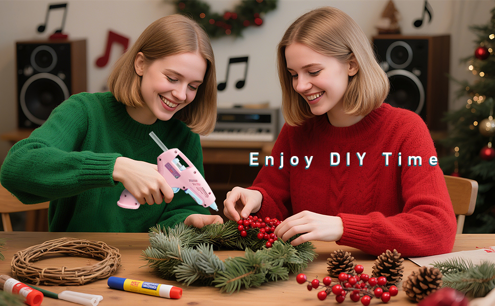  HHieratic Mini Hot Glue Gun and Sticks set