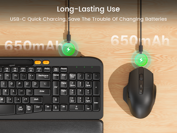 weirless keyboard mouse