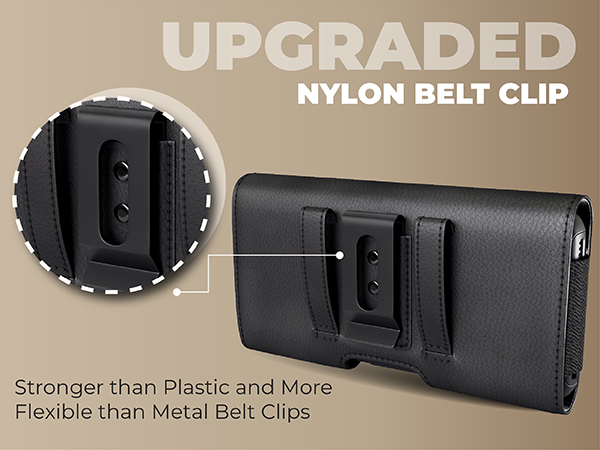 UPCRADED NYLON BELT CLIP