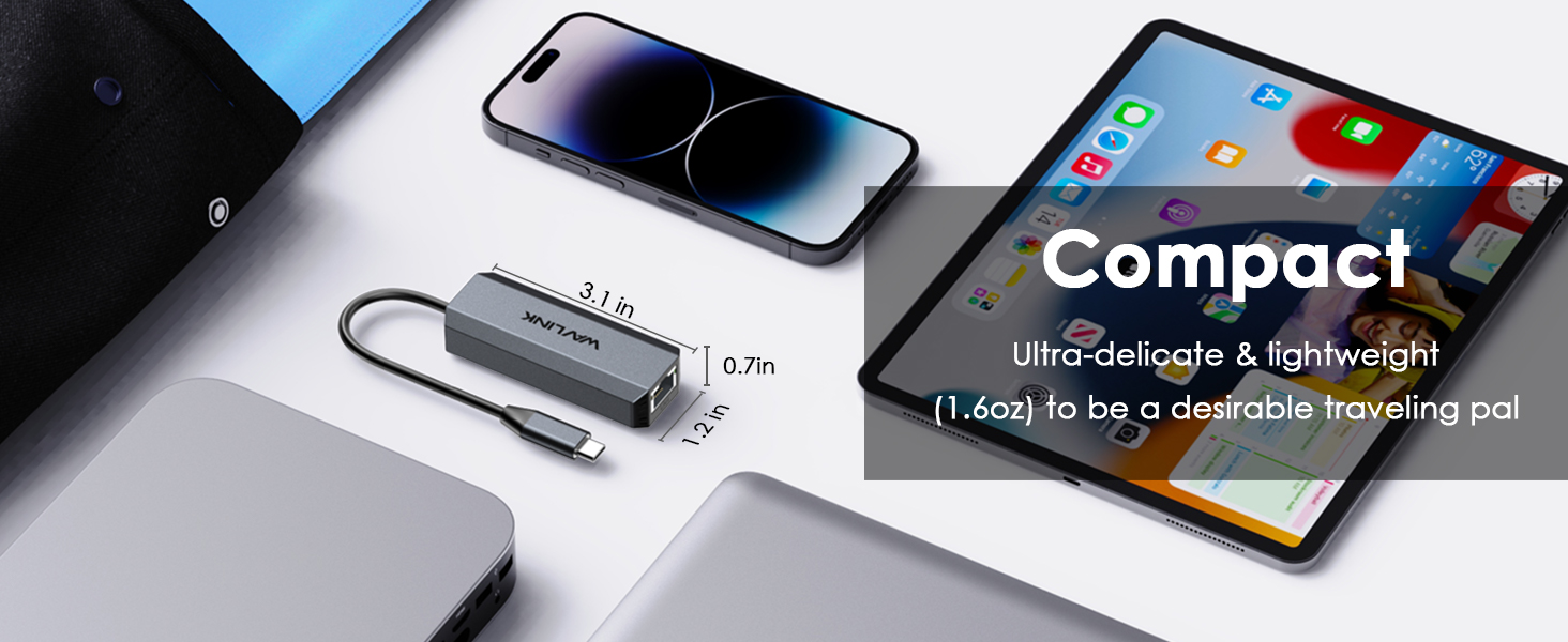 USB C to Ethernet Adapter 5G