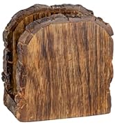 Mie Creations Farmhouse Wood Napkin Holder for Table, Thanksgiving, Christmas Holidays Décor | An...