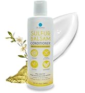 Dr. Robaina Sulfur Balsam Conditioner – Hydrating &amp; Detangling Formula for Sensitive, Flaky or It...