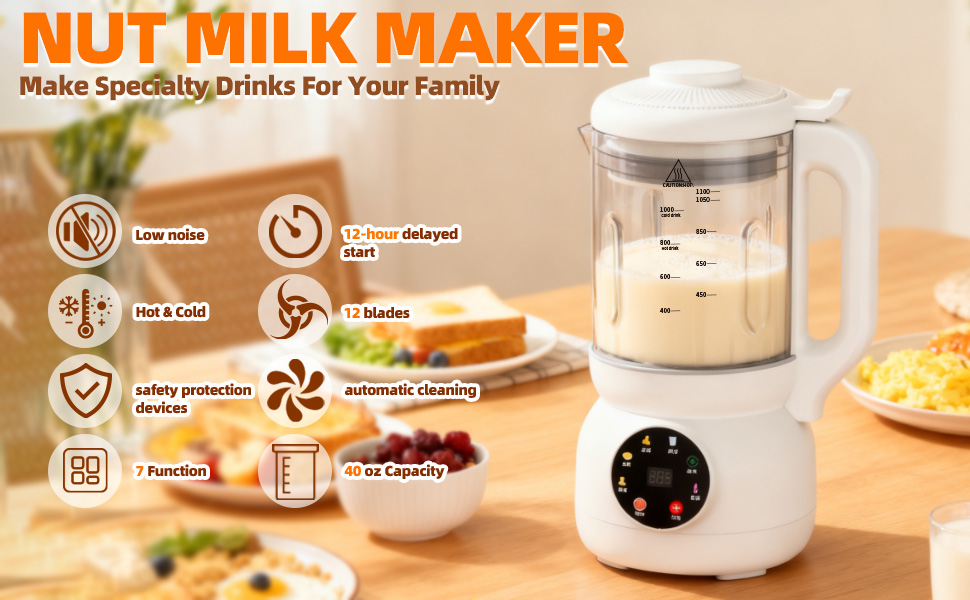 Nut milk maker