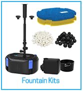 pond fountain filter pump