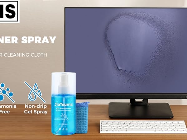 JIATEUMS non drip TV screen cleaner