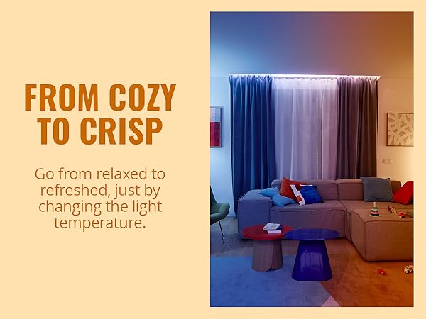 From cozy to crisp
