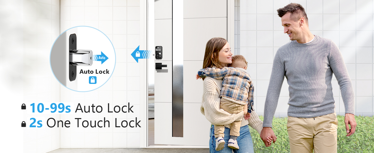 front door lock set