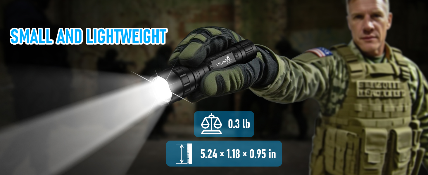 SMALL AND LIGHTWEIGHT