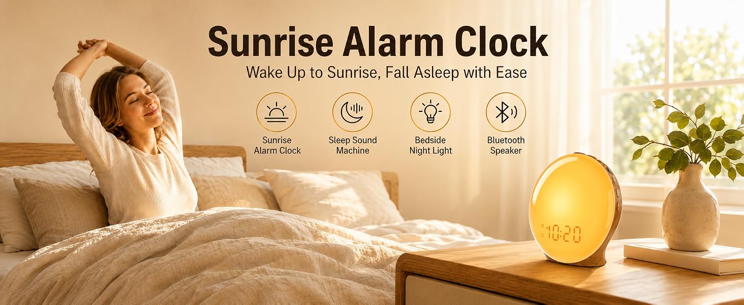 sunrise alarm clock