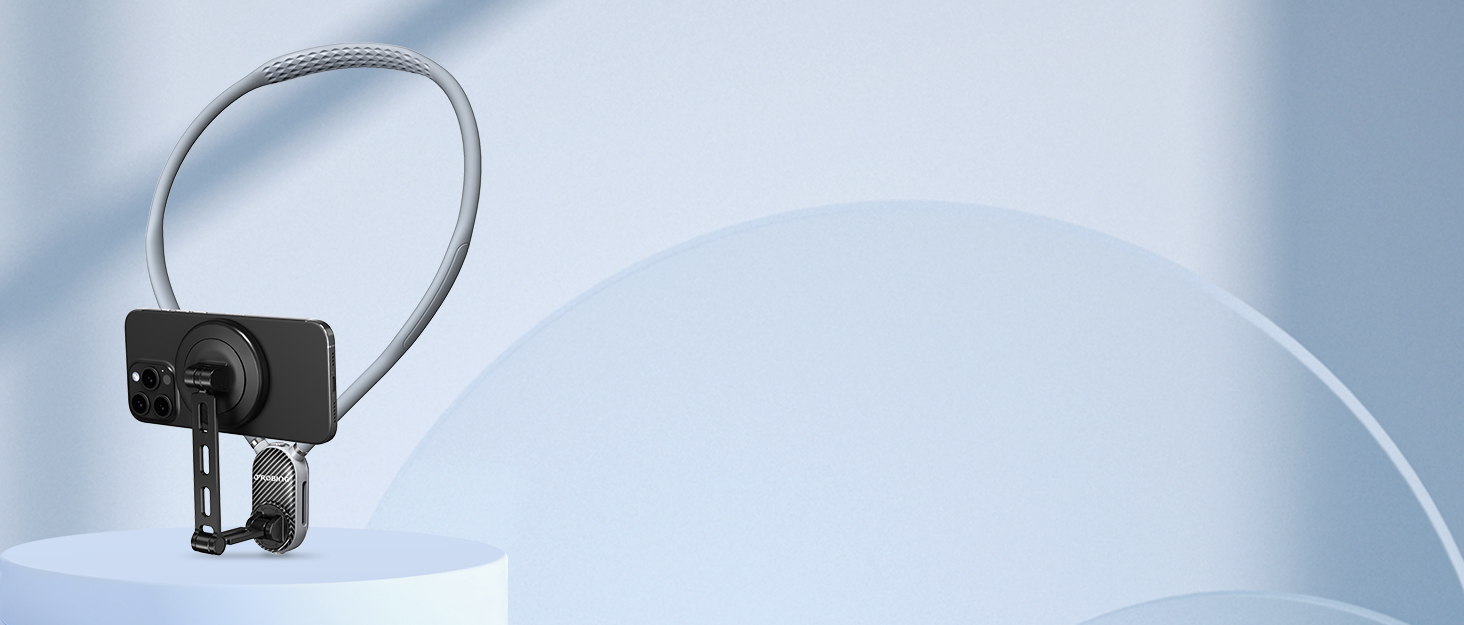 Neck Phone Holder for Recording