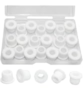 1/2" Drill Hole, 5/16" ID Silicone Rubber Grommets for Wiring, Automotive, Firewall Hole Plug, To...