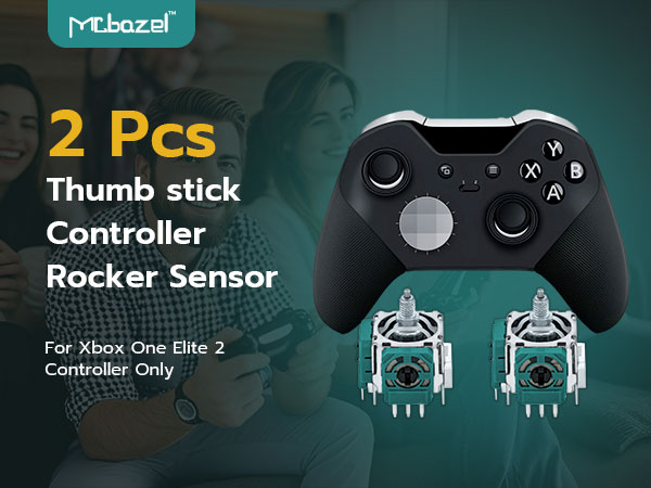 2Pcs 3D Thumb stick Controller Rocker Sensor