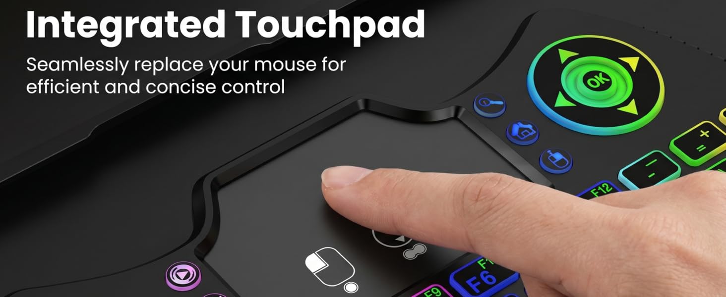 integrated touchpad