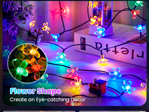 Solar Powered String Lights