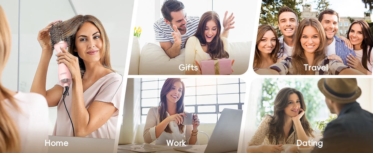 hot hair blow dryer brush