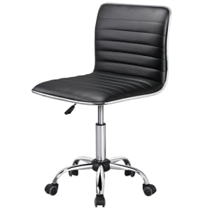 EXCELLENT WORKMANSHIP Black Desk Chair