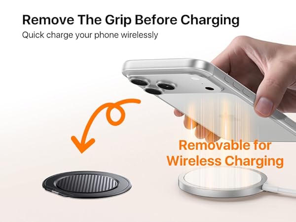 Remove The Grip Before Wireless Charging