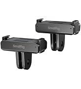 SMALLRIG Quick Release Mount (2pcs) for DJI Osmo 360/ Action 5 Pro / 4/3, Adapter Support with In...