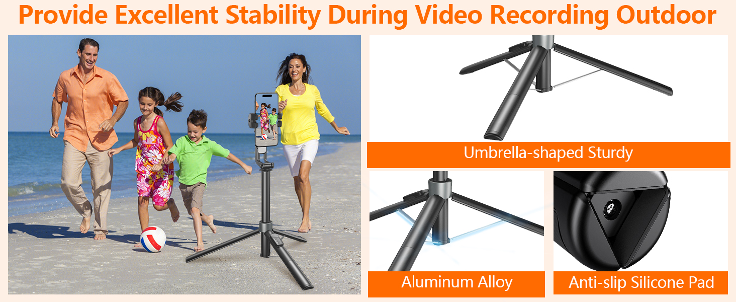 selfie stick tripod with light