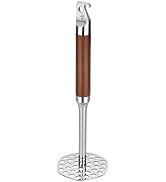 KULUNER 304 Stainless Steel Potato Masher Heat Resistant Safe for Non Stick Cookware Durable 10 I...