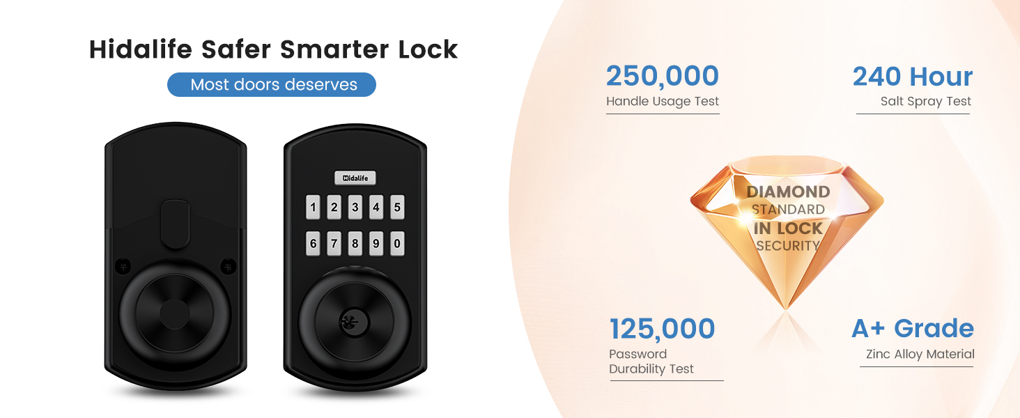Durable and Safe Door Lock for Front Door