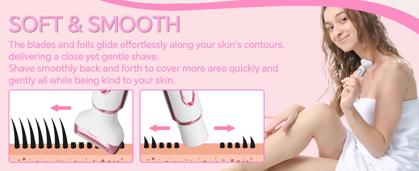 Full body hair removal