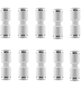 10PCS Teflon Feed Tube Connector for 3D Printer Bambu Lab P1P/P1S/X1/X1C/X1E, AMS Feed PTFE Feed ...
