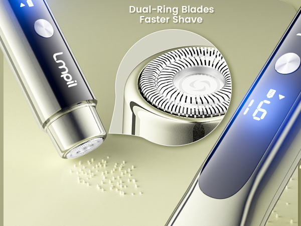 ultra fine trimming system,comfortable razor,soft curve trimming blade,anti slip body shaver