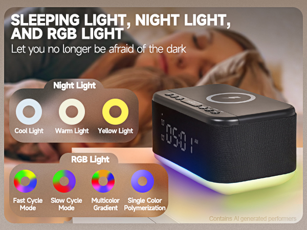 alarm clocks for bedrooms