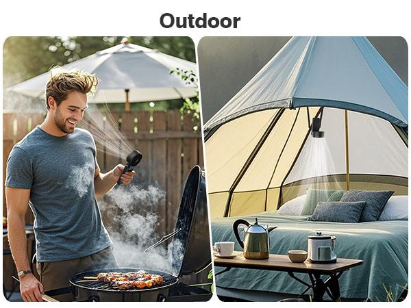 handheld camping fan